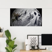 1日の雲のシミュレーシ独身のョン4 ポスター (ホームオフィス)