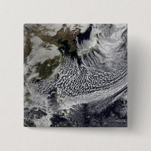 1日の雲のシミュレーシ独身のョン4 缶バッジ (正面)