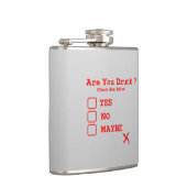 1日の飲み方ユーおもしろいモ飲アテストブーズウイスキー フラスク (右)