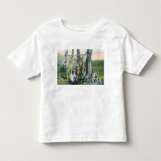 1日のHuntLake郡、カリフォルニアからの報酬 トドラーTシャツ (正面)