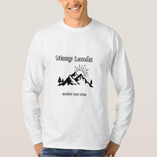 1日のTシャツで多クラシックくの土地 Tシャツ