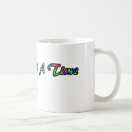 1日は一度に-虹の手紙を襲います コーヒーマグカップ