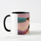 1日を一口飲んで癒す マグカップ (左)