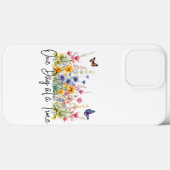 1日を一度に引用文の感動的花 Case-Mate iPhoneケース (裏面 (横))