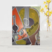 1日を過素晴らしごす、グリーティングカード、封筒 カード (黄色い花)