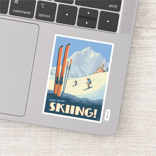 1日スキーヴィンテージ シール (詳細)