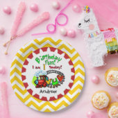 1日パーソナライズされた生紙プレート ペーパープレート (パーティー)