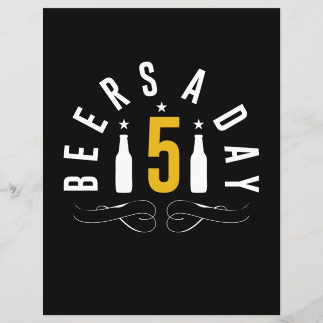 1日ビール (正面)