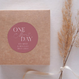 1日ミニマルのリハ結婚ーサル ラウンドシール