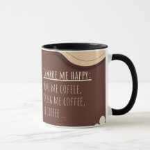 1日ユニークを明るくするために印刷されたマグカップ