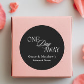 1日リハ遠くにーサルディナー白黒 ラウンドシール