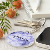 1日一度におよびオウムの誕生日の平静のギフト キーホルダー (正面右)