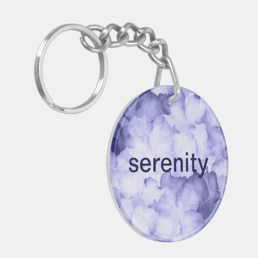 1日一度におよびオウムの誕生日の平静のギフト キーホルダー (正面左)