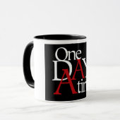 1日一度に マグカップ (正面左)