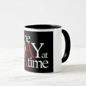 1日一度に マグカップ (正面右)