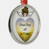 1日一度に メタルオーナメント (右)