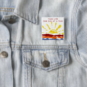 1日一度に 缶バッジ (インサイチュ)