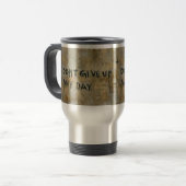 1日与えも起きない – Mug トラベルマグ (正面左)