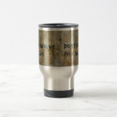 1日与えも起きない – Mug トラベルマグ (中央)