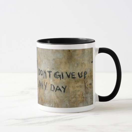 1日与えも起きない – Mug マグカップ (右)