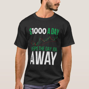 1日保1000日製造遠くに品日取引業者 Tシャツ