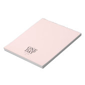 1日忍耐引用文赤面ピンクギフト ノートパッド (回転)