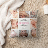 1日目のおばあちゃんの写真 クッション (ブランケット)