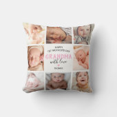 1日目のおばあちゃんの写真 クッション (正面)