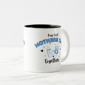 1日目の母の日のマグカップ ツートーンマグカップ (正面右)