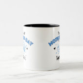 1日目の母の日のマグカップ ツートーンマグカップ (中央)