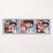 1日目の母の日の写真カスタムと文字ヨガマット ヨガマット (正面(横))