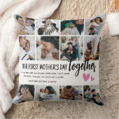 1日目の母の日を一緒に!フォトコラージュ クッション (ブランケット)