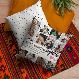 1日目の母の日を一緒に！フォトコラージュ クッション