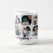 1日目の母の日を一緒に！フォトコラージュ コーヒーマグカップ (中央)