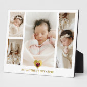 1日目の母の日フォトコラージュキープサケ フォトプラーク (側面)