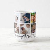 1日目の父の日を一緒に!フォトコラージュマグ コーヒーマグカップ (中央)