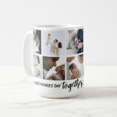 1日目の父の日を一緒に!フォトコラージュマグ コーヒーマグカップ (正面左)