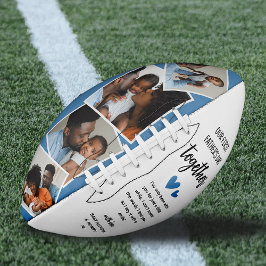 1日目の父の日を一緒に！フォトコラージュ アメリカンフットボール