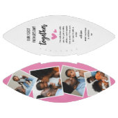 1日目の父の日を一緒に！フォトコラージュ アメリカンフットボール (パネル)