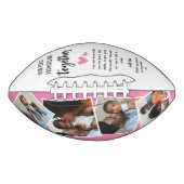 1日目の父の日を一緒に！フォトコラージュ アメリカンフットボール (正面)