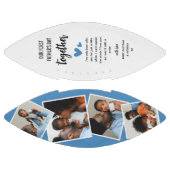 1日目の父の日を一緒に！フォトコラージュ アメリカンフットボール (パネル)