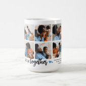 1日目の父の日を一緒に!フォトコラージュ コーヒーマグカップ (中央)