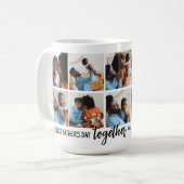 1日目の父の日を一緒に!フォトコラージュ コーヒーマグカップ (正面左)