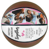 1日目の父の日を一緒に!フォトコラージュ バスケットボール (正面)