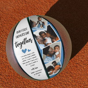 1日目の父の日を一緒に！フォトコラージュ バスケットボール