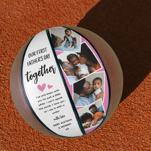 1日目の父の日を一緒に!フォトコラージュ バスケットボール