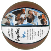 1日目の父の日を一緒に！フォトコラージュ バスケットボール (正面)