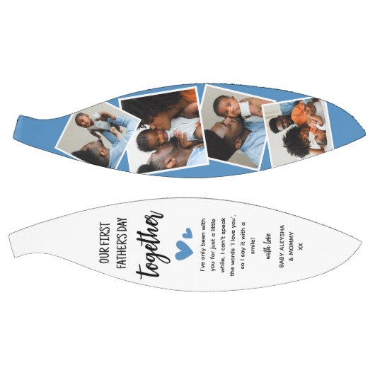 1日目の父の日を一緒に！フォトコラージュ バスケットボール (パネル)