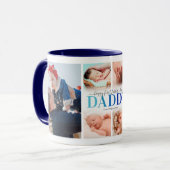 1日目の父の日フォトコラージュマグ マグカップ (正面左)