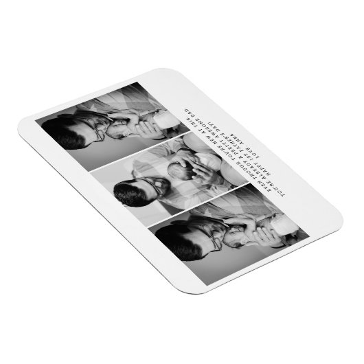 1日目の父の3日目の写真 マグネット (右側)